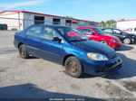 2003 Toyota Corolla Ce Blue vin: JTDBR32E430006235