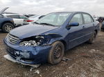 2003 Toyota Corolla Ce Blue vin: JTDBR32E430033418