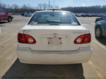 2003 Toyota Corolla Ce White vin: JTDBR32E432010953