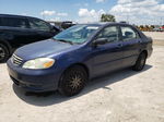 2003 Toyota Corolla Ce Blue vin: JTDBR32E532000416