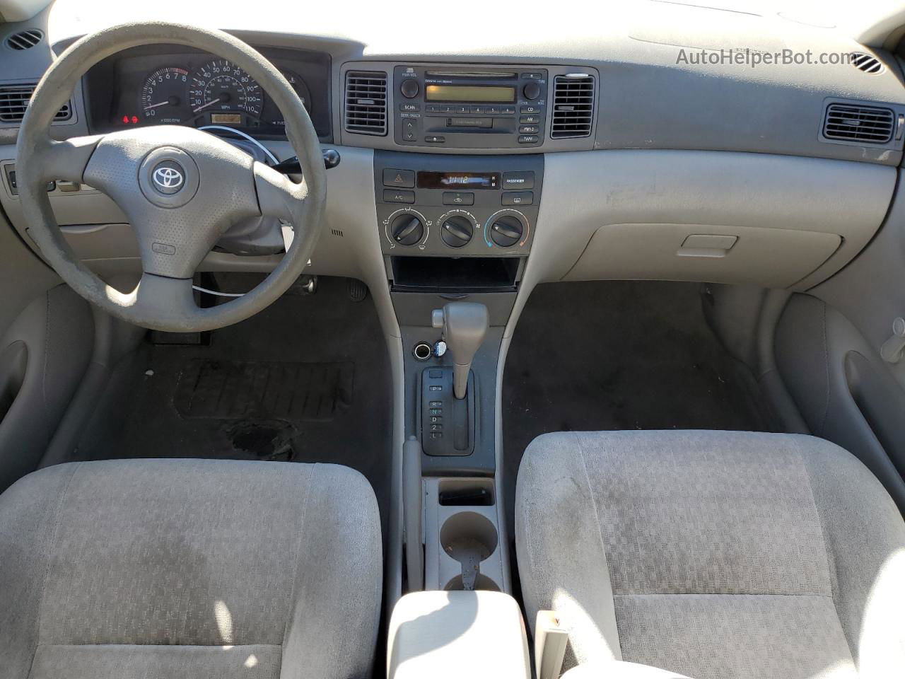 2003 Toyota Corolla Ce Серебряный vin: JTDBR32E532011190