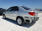 2003 Toyota Corolla Ce Silver vin: JTDBR32E532016339