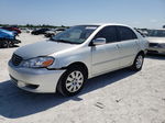 2003 Toyota Corolla Ce Silver vin: JTDBR32E532016339