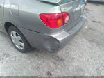 2004 Toyota Corolla Ce/le Silver vin: JTDBR32E542020215