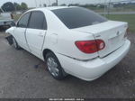 2004 Toyota Corolla Ce/le White vin: JTDBR32E542022241