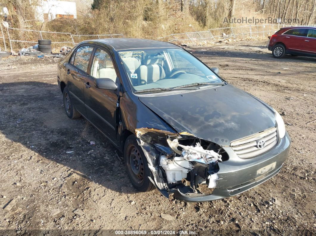 2004 Toyota Corolla Ce Blue vin: JTDBR32E542040495