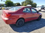 2004 Toyota Corolla Ce Red vin: JTDBR32E542042909