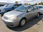 2003 Toyota Corolla Ce Gray vin: JTDBR32E630030343