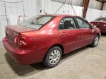 2003 Toyota Corolla Ce Красный vin: JTDBR32E630034599