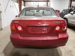 2003 Toyota Corolla Ce Красный vin: JTDBR32E630034599