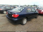 2003 Toyota Corolla Ce/le Blue vin: JTDBR32E630044209