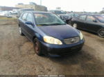 2003 Toyota Corolla Ce/le Blue vin: JTDBR32E630044209