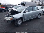 2004 Toyota Corolla Le Silver vin: JTDBR32E642029327