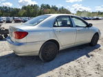 2004 Toyota Corolla Ce Silver vin: JTDBR32E642043504