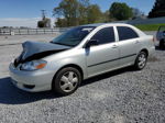 2004 Toyota Corolla Ce Silver vin: JTDBR32E642045995