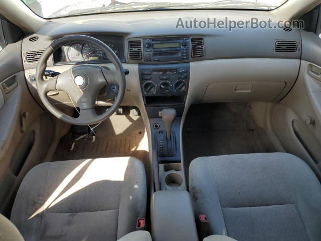 2003 Toyota Corolla Ce White vin: JTDBR32E730010117