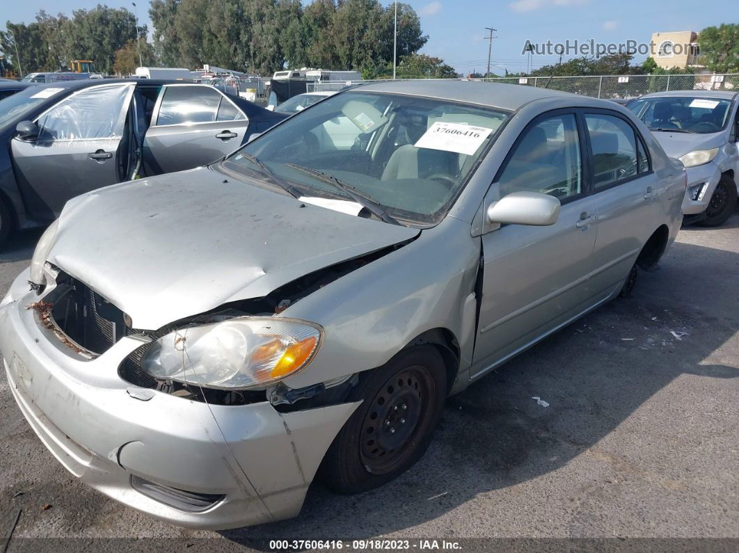 2003 Toyota Corolla Ce/le Gray vin: JTDBR32E730029136