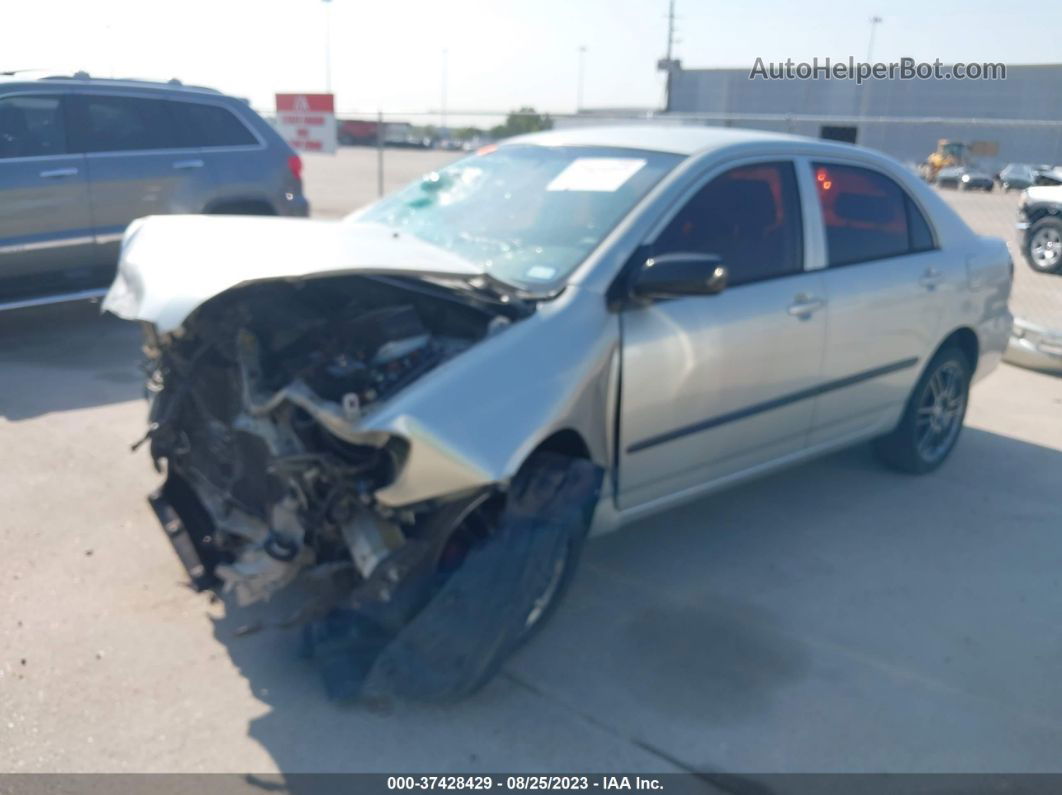 2003 Toyota Corolla Le Silver vin: JTDBR32E730031405