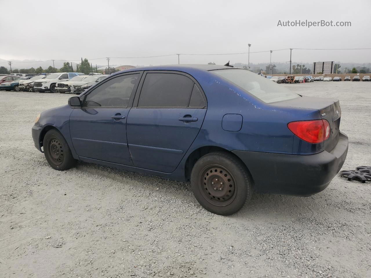 2003 Toyota Corolla Ce Blue vin: JTDBR32E732011384