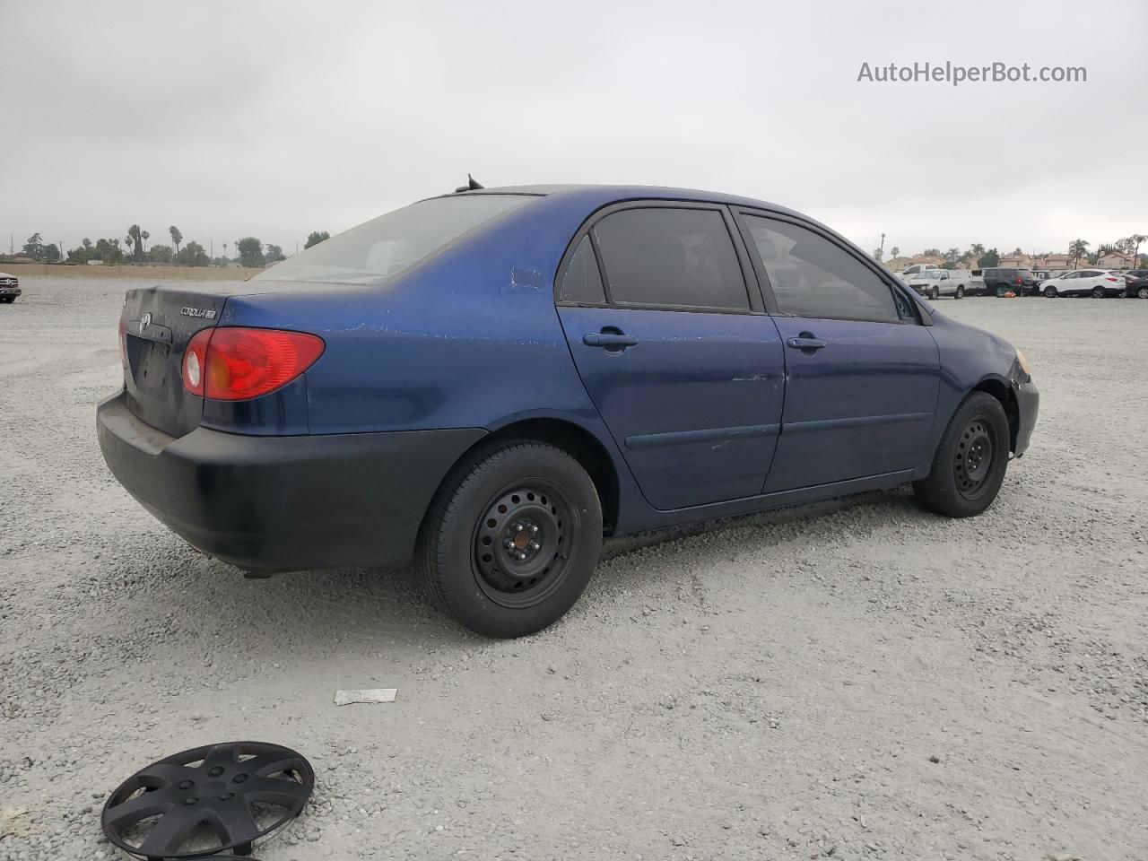 2003 Toyota Corolla Ce Blue vin: JTDBR32E732011384