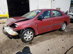 2005 Toyota Corolla Ce Maroon vin: JTDBR32E750055416