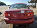 2005 Toyota Corolla Ce Maroon vin: JTDBR32E750055416