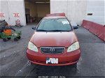 2005 Toyota Corolla Ce/le Red vin: JTDBR32E752067831