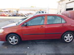 2005 Toyota Corolla Ce/le Red vin: JTDBR32E752067831