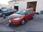 2005 Toyota Corolla Ce/le Red vin: JTDBR32E752067831