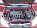 2005 Toyota Corolla Ce/le Red vin: JTDBR32E752067831