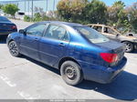 2003 Toyota Corolla Le Blue vin: JTDBR32E830010627