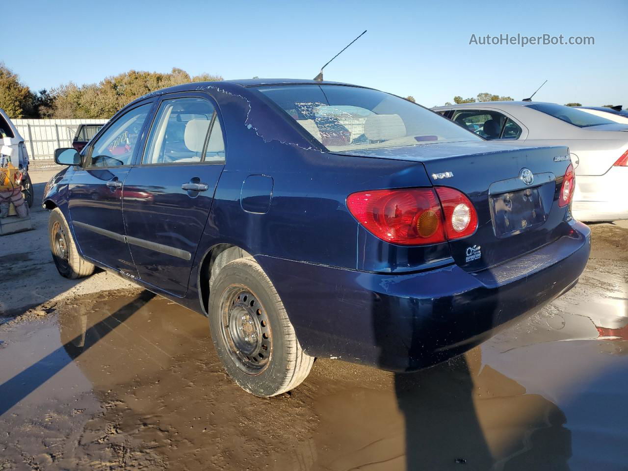 2003 Toyota Corolla Ce Синий vin: JTDBR32E830013690