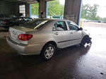 2004 Toyota Corolla Ce Silver vin: JTDBR32E842024579