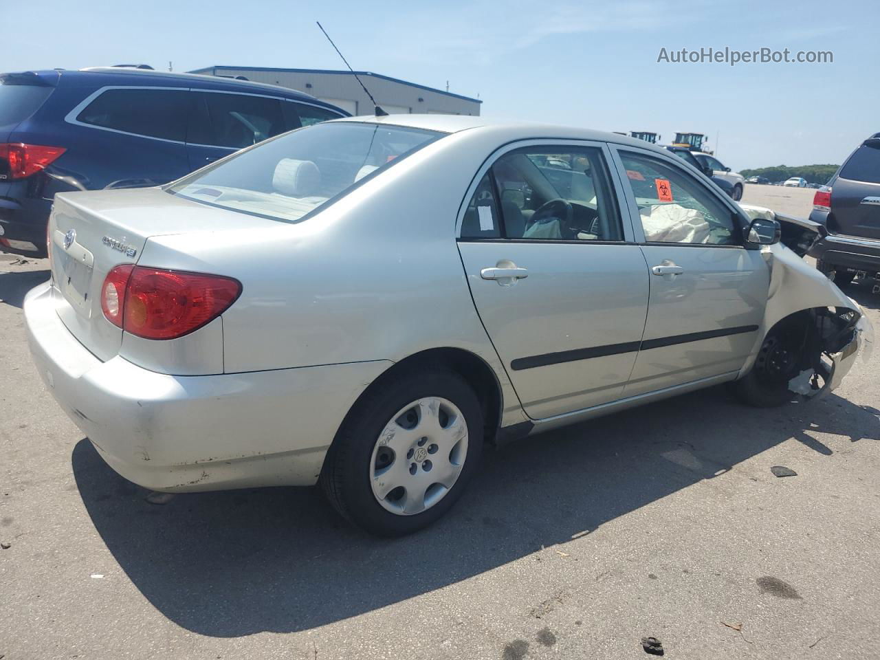 2004 Toyota Corolla Ce Серебряный vin: JTDBR32E842036134