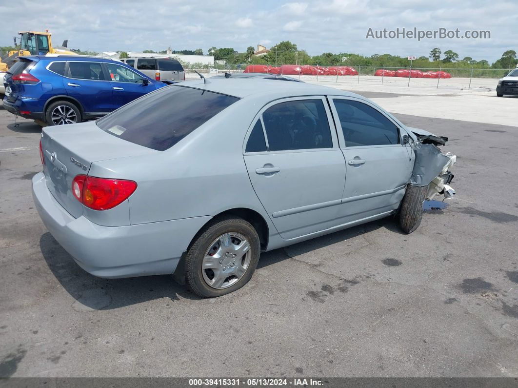 2004 Toyota Corolla Le Серый vin: JTDBR32E842037199