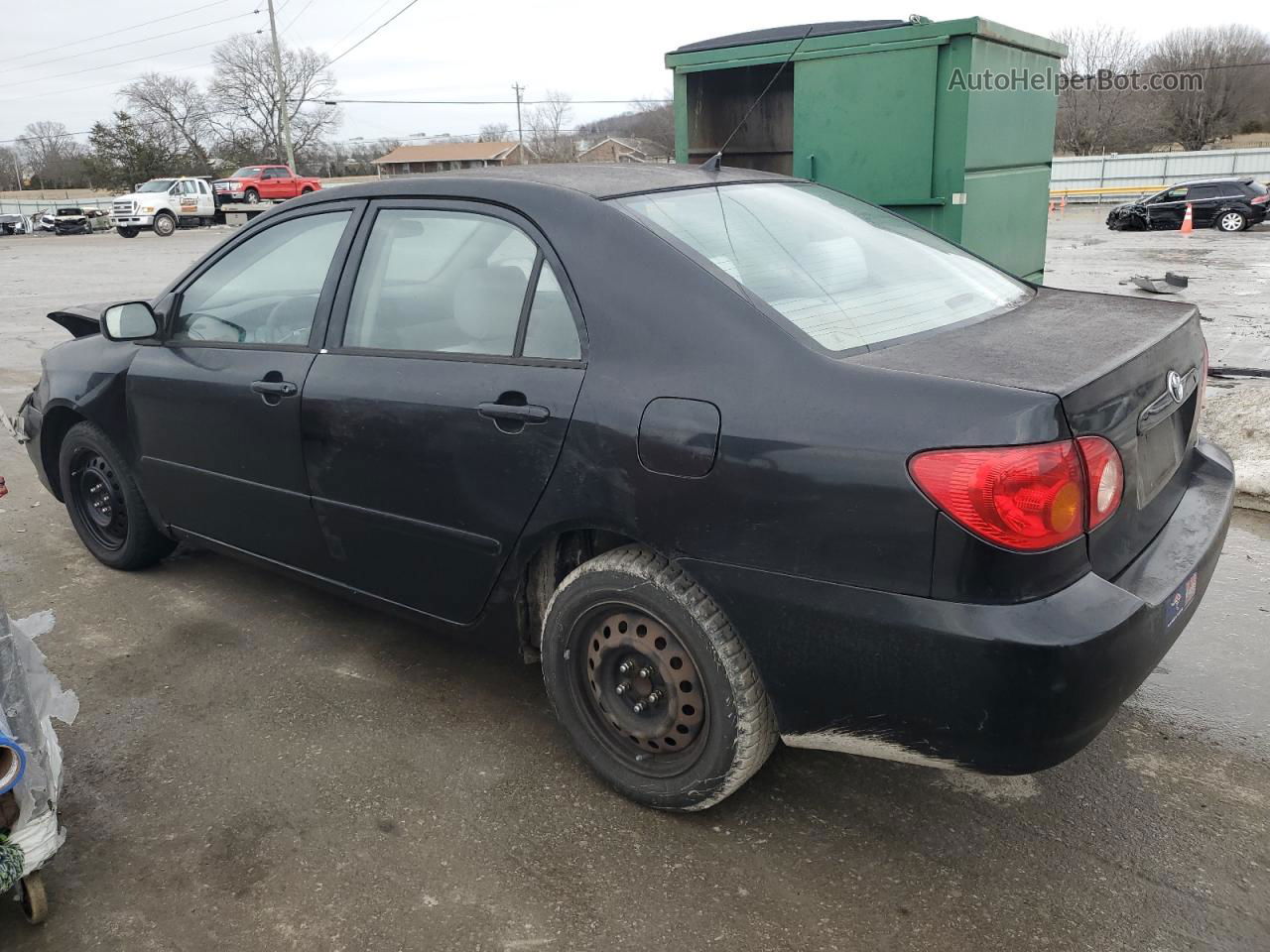 2003 Toyota Corolla Ce Black vin: JTDBR32E930004464