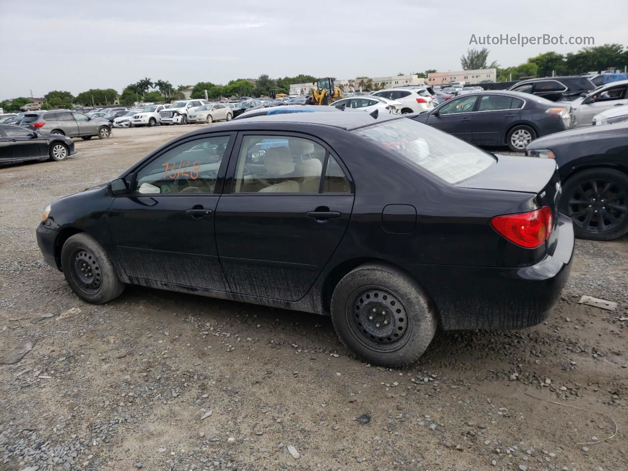 2003 Toyota Corolla Ce Black vin: JTDBR32E930023421