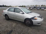 2003 Toyota Corolla Ce Silver vin: JTDBR32E930041398