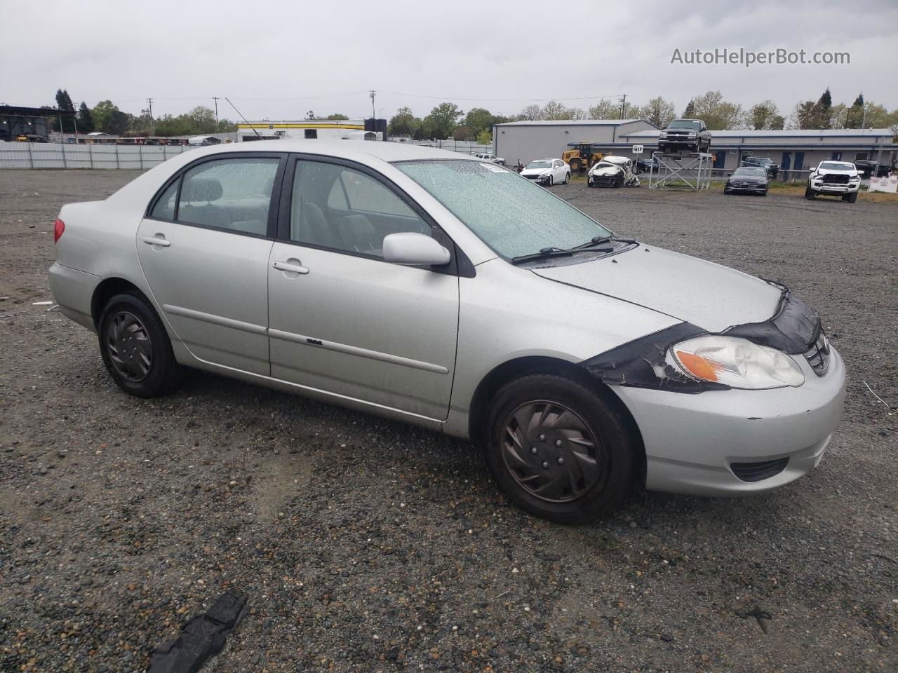 2003 Toyota Corolla Ce Серебряный vin: JTDBR32E930041398