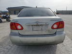 2003 Toyota Corolla Ce Silver vin: JTDBR32E930046133