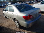 2003 Toyota Corolla Ce Silver vin: JTDBR32E930046391