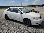 2004 Toyota Corolla Ce White vin: JTDBR32E940052614