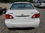 2004 Toyota Corolla Ce White vin: JTDBR32E940052614