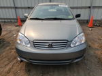 2004 Toyota Corolla Ce Silver vin: JTDBR32E942025546