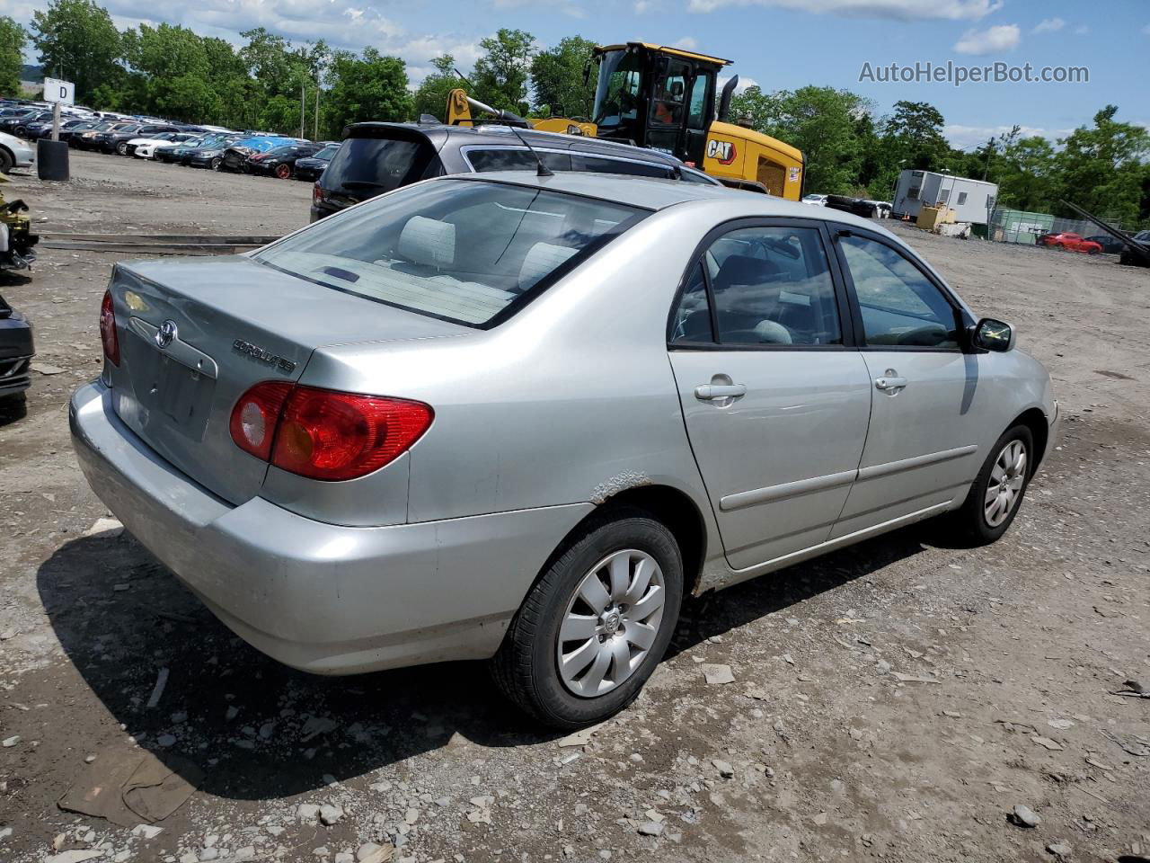 2004 Toyota Corolla Ce Серебряный vin: JTDBR32E942028771