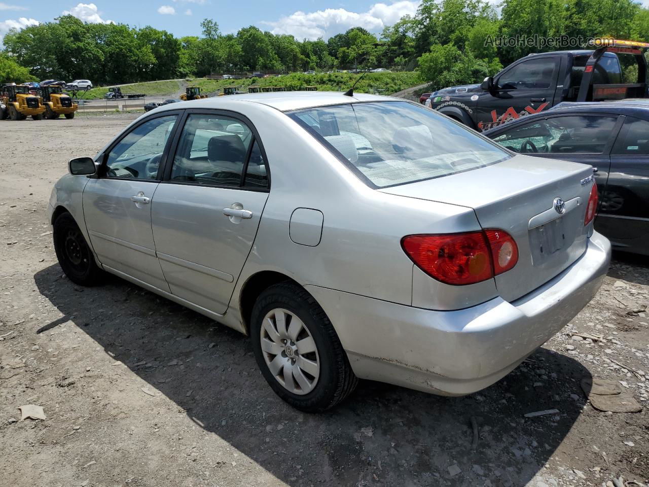 2004 Toyota Corolla Ce Серебряный vin: JTDBR32E942028771