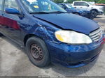 2004 Toyota Corolla Le Blue vin: JTDBR32E942029788