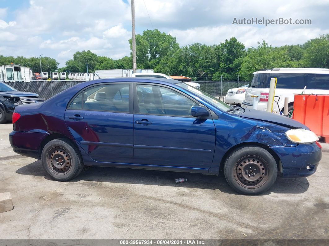 2004 Toyota Corolla Le Blue vin: JTDBR32E942029788