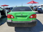 2004 Toyota Corolla Ce Green vin: JTDBR32E942038636