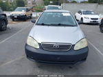 2005 Toyota Corolla Ce Silver vin: JTDBR32E952061657